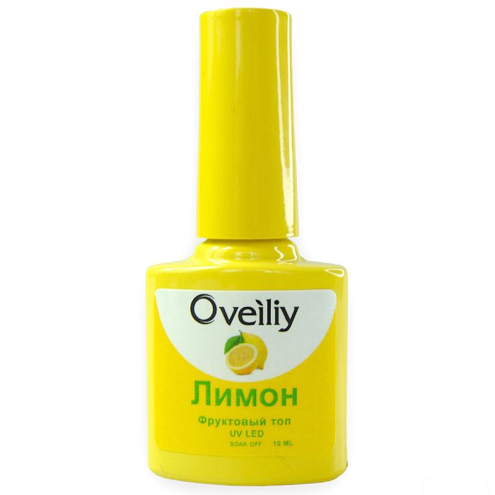 Oveiliy, Rubber fruit TOP LEMON, 10ml