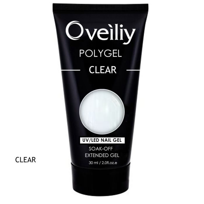 Oveiliy, Polygel CLEAR, 30ml