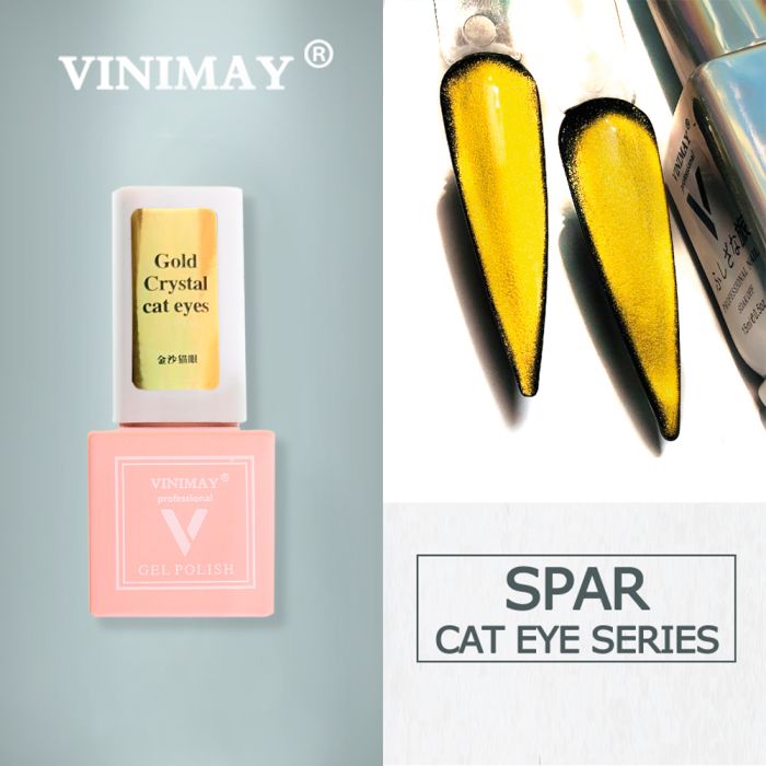 Vinimay, Gold Crystal Cat Eyes, 8 ml