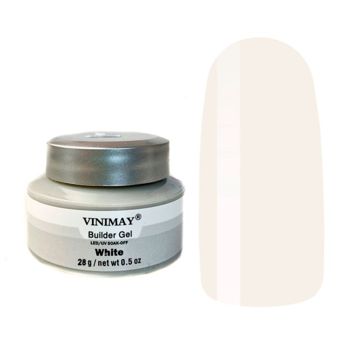 Vinimay, White Builder Gel, 28 ml.